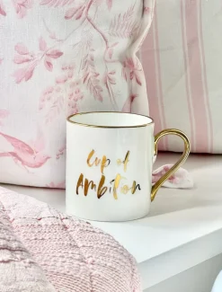 Tea Cups & Mugs*Zjoosh Cup Of Ambition Mug White