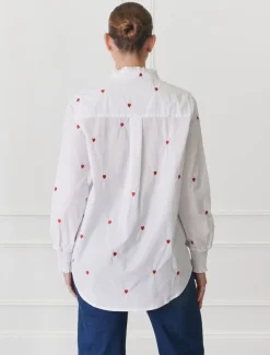 Shirts And Tops*Zjoosh Cupid Shirt White