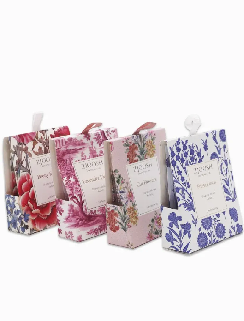 Zjoosh Clothing Care|Drawer Liners And Clothing Protectors*Zjoosh Cut Flowers Clothing Sachets