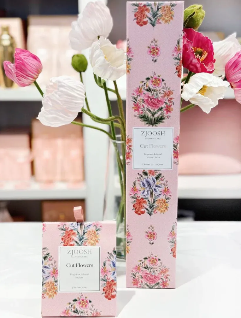 Zjoosh Clothing Care|Drawer Liners And Clothing Protectors*Zjoosh Cut Flowers Clothing Sachets