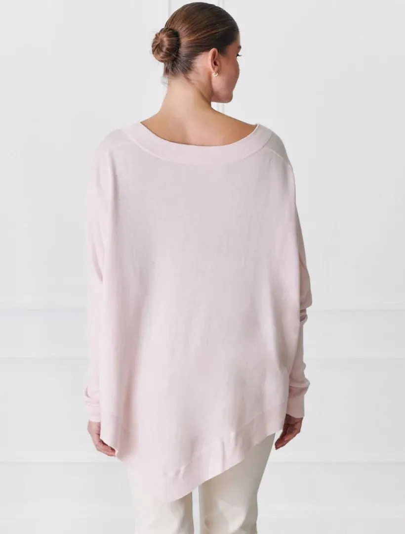 Knits And Jumpers*Zjoosh Dahlia Cotton Cashmere Jumper Pink