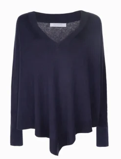 Knits And Jumpers*Zjoosh Dahlia Cotton Cashmere Jumper Navy