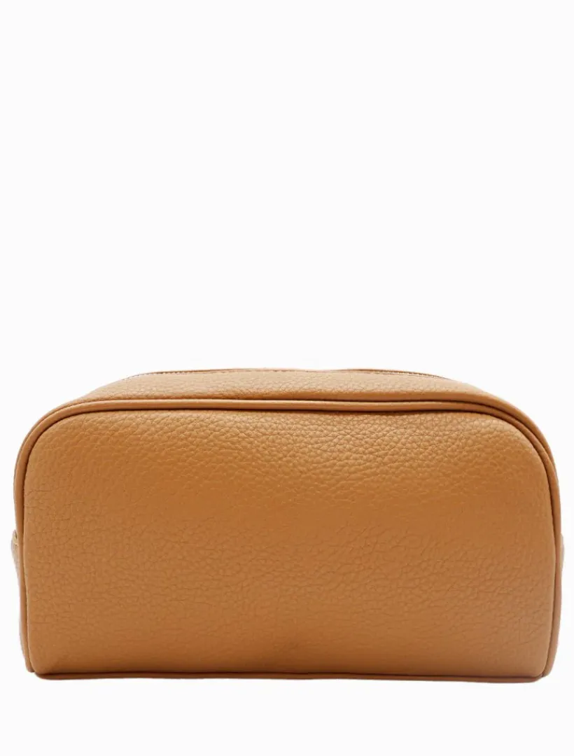 Travel And Cosmetic Bags|Travel & Cosmetic Bags*Zjoosh Daniel Wash Bag Tan