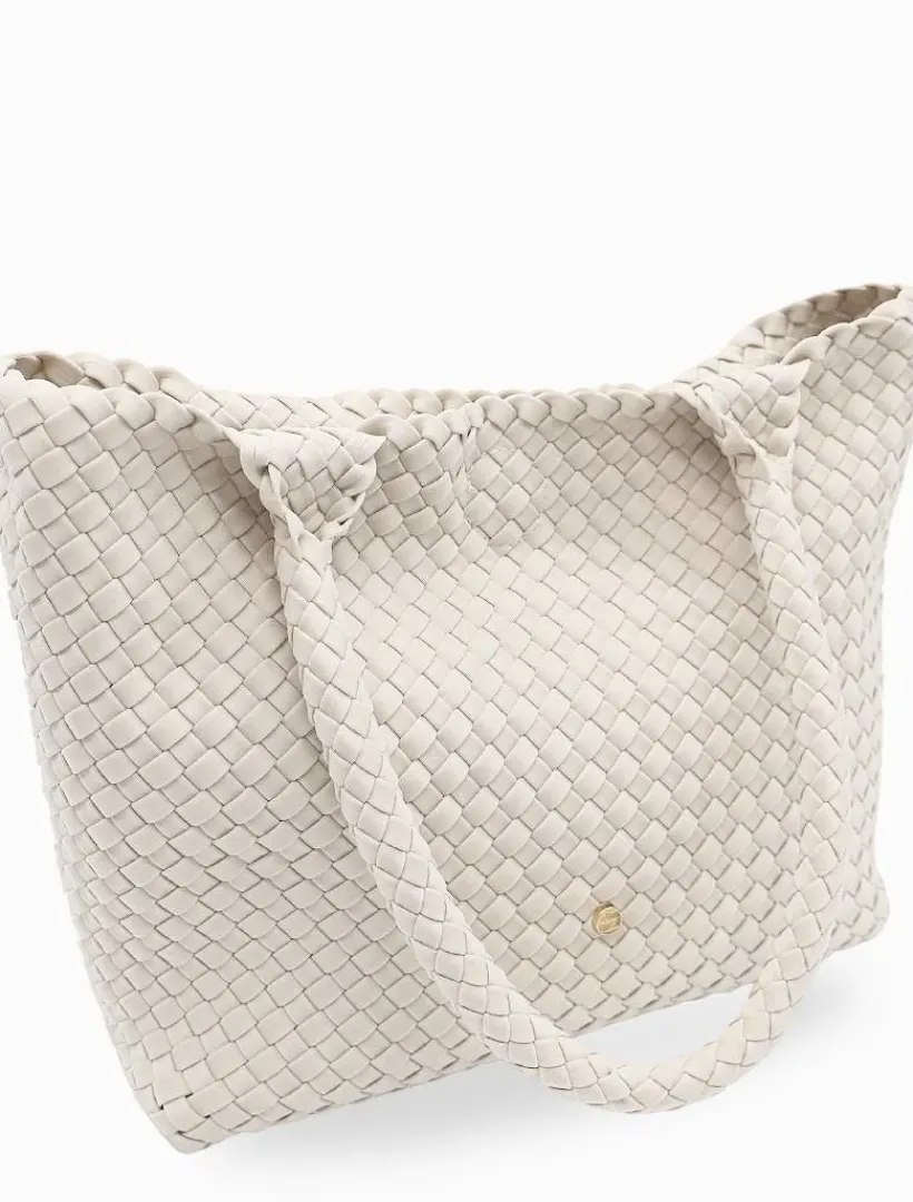 Totebags*Zjoosh Deauville Tote Ecru