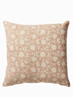 Cushions*3rd Party Other Delilah Rust Block Print Cushion 50cm x 50cm