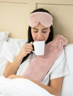 Heat Packs And Hot Water Bottles|Sleep Accessories*3rd Party Other Deluxe Long Hot Water Bottle Rose