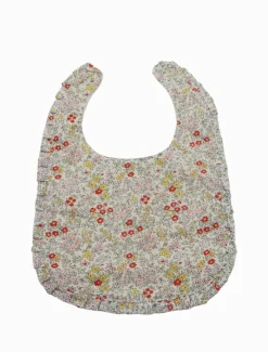 Kids*Zjoosh Ditsy Bib White