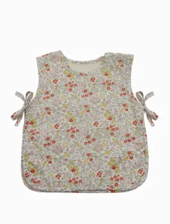 Kids*Zjoosh Ditsy Pinnie White