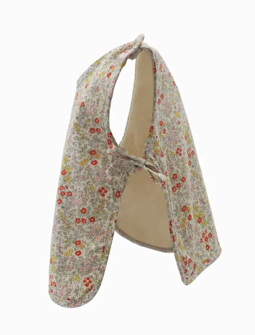 Kids*Zjoosh Ditsy Pinnie White