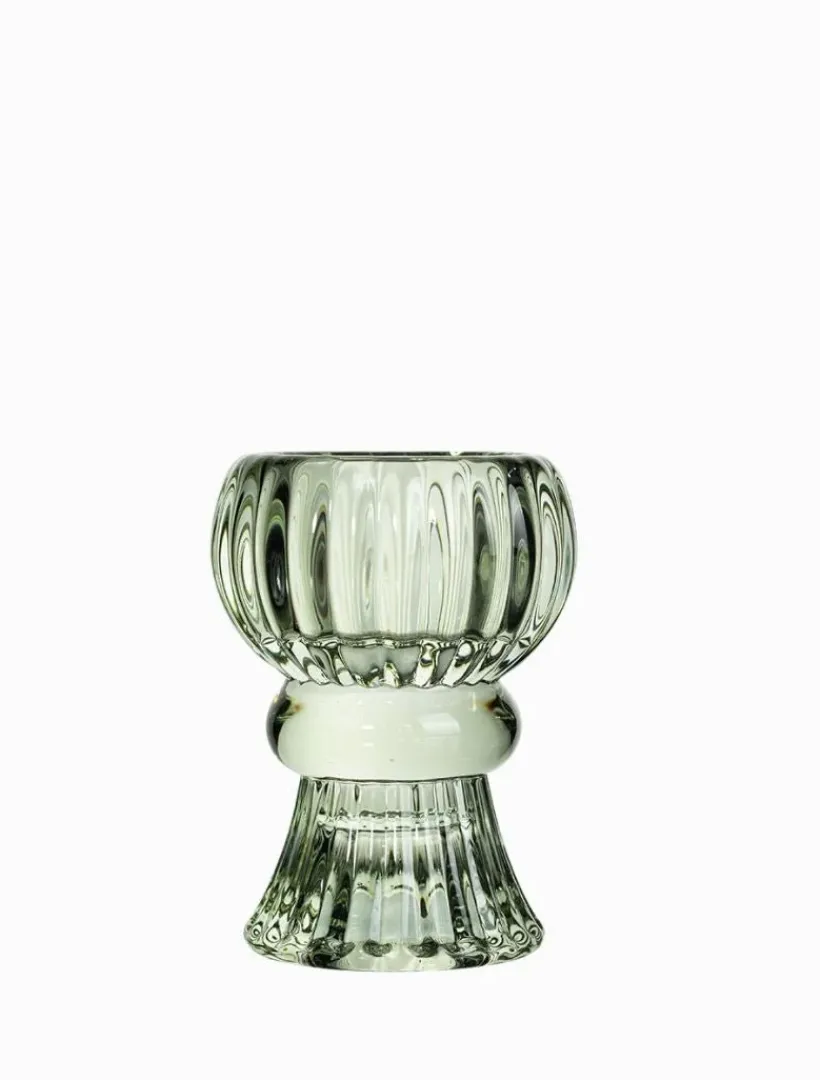 Tea Lights & Candle Holders*Zjoosh Dual Tealight Holder Sage