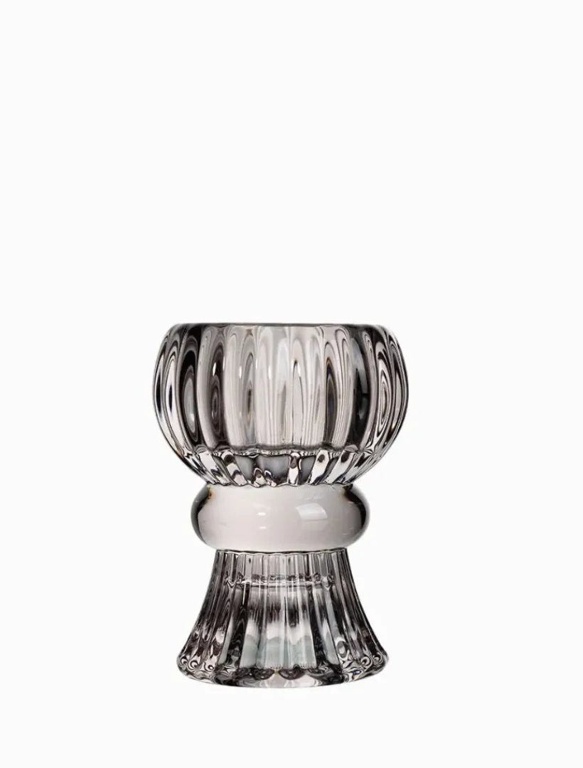 Tea Lights & Candle Holders*Zjoosh Dual Tealight Holder Smoke