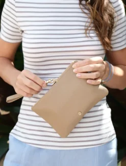 Clutches|Zjoosh Leather*Zjoosh Emerson Clutch Hazelnut