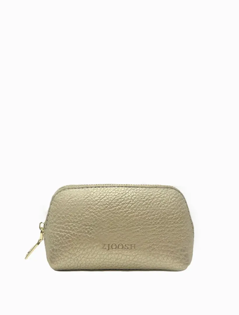 Travel And Cosmetic Bags|Travel & Cosmetic Bags*Zjoosh Essentials Purse Small Gold