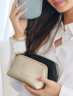 Travel And Cosmetic Bags|Travel & Cosmetic Bags*Zjoosh Essentials Purse Small Gold