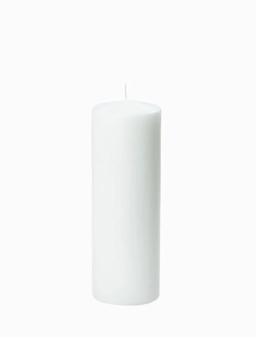 Unscented Candles*3rd Party Other Event Pillar Candle (7cm x 20cm) White