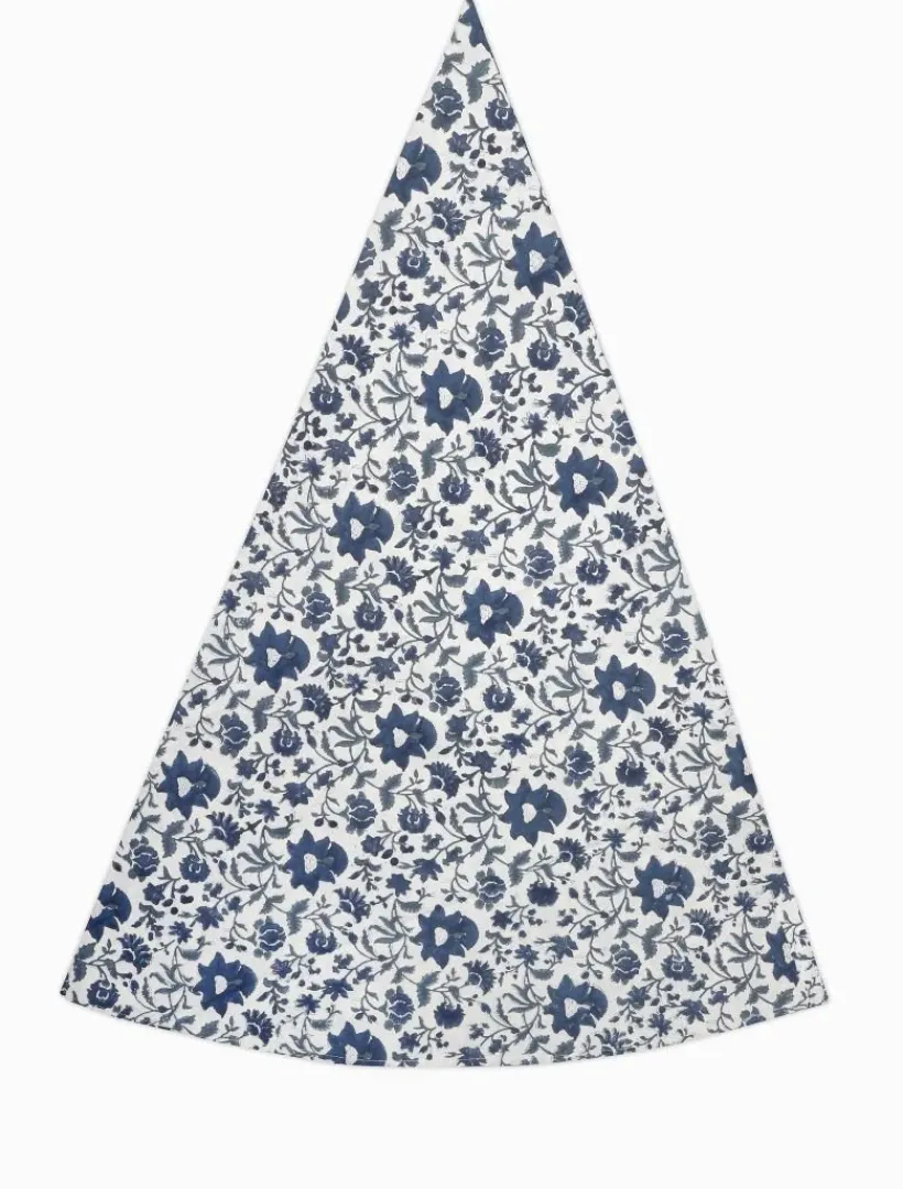 Table Linen*Zjoosh Fakistra Round Tablecloth Blue