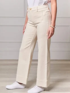 Pants*Zjoosh Farrah Denim Jean Bone