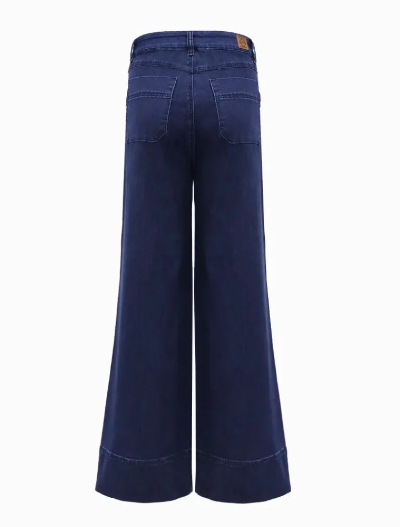 Pants*Zjoosh Farrah Denim Jean Dark Indigo DarkIndigo