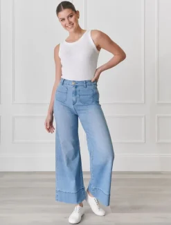 Pants*Zjoosh Farrah Summer Wash Denim Jeans