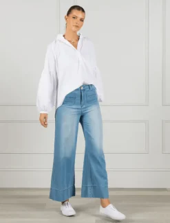 Pants*Zjoosh Farrah Summer Wash Denim Jeans