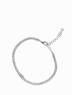 Bangles And Bracelets|Silver Jewellery*Zjoosh Fine Crystal Bracelet Silver
