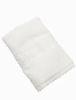 Towels*Zjoosh Flower Flourish Hand Towel White