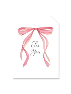 Stationery*Zjoosh For You Bow Tag