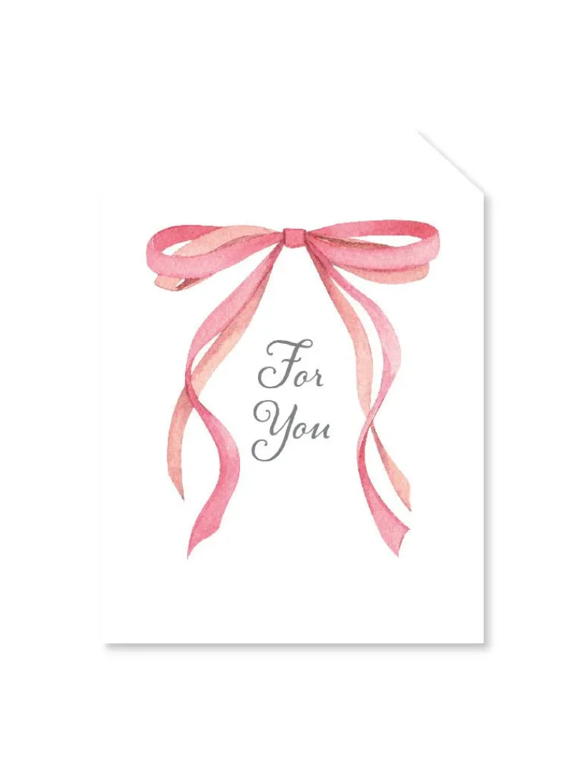 Stationery*Zjoosh For You Bow Tag