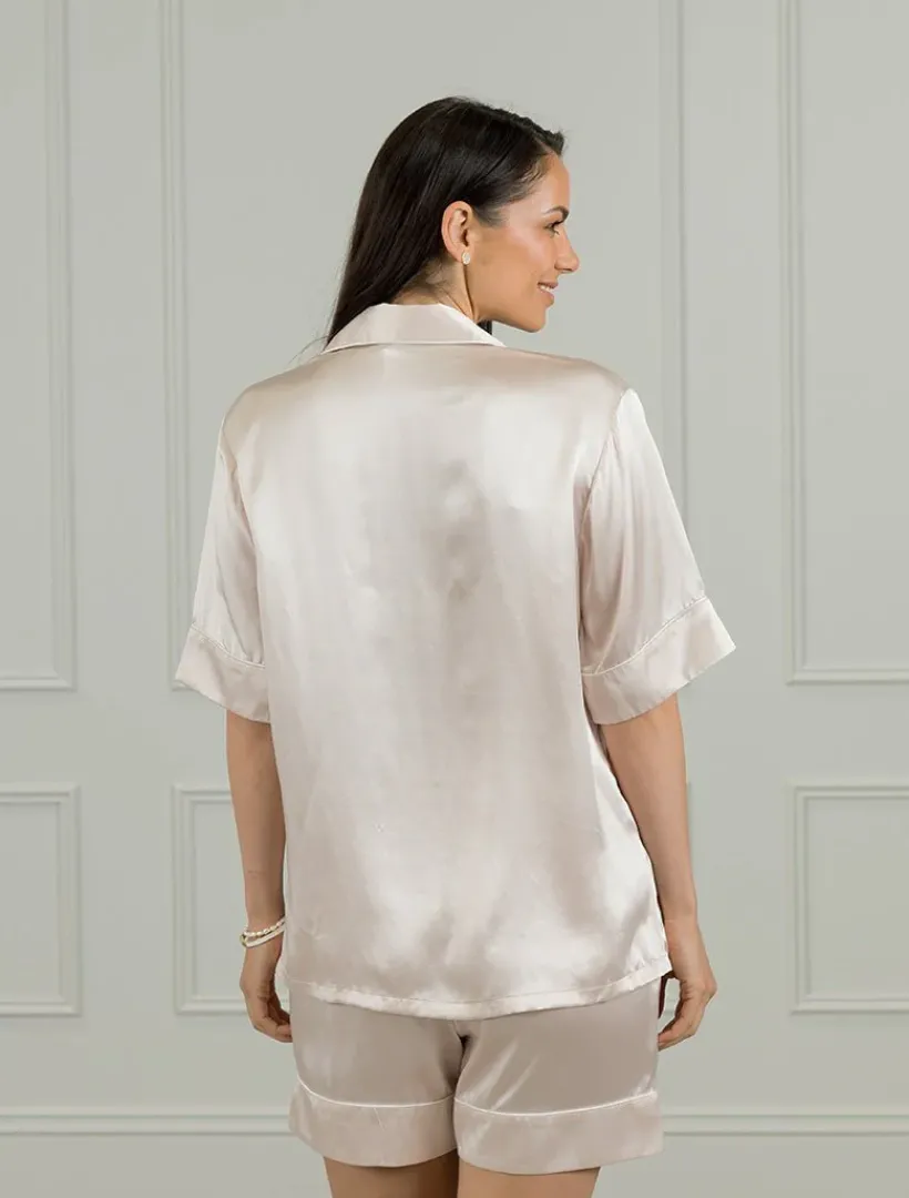 Pyjamas|Loungewear*Zjoosh Gabriella Pure Silk Pyjamas Pink