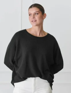 Knits And Jumpers*Zjoosh Game Day Knit Black