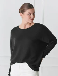 Knits And Jumpers*Zjoosh Game Day Knit Black