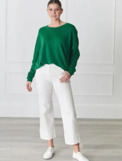 Knits And Jumpers*Zjoosh Game Day Knit Green