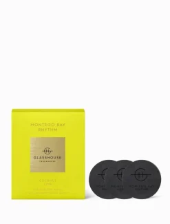Car Diffusers|Diffusers*Glasshouse GF MONTEGO BAY RHYTHM 3 Replacement Scent Disks for Car Diffuser - FINAL SALE