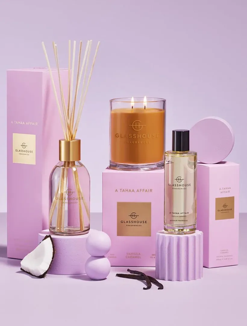 Scented Candles|Glasshouse Fragrances*Glasshouse Fragrances A Tahaa Affair Candle 380g