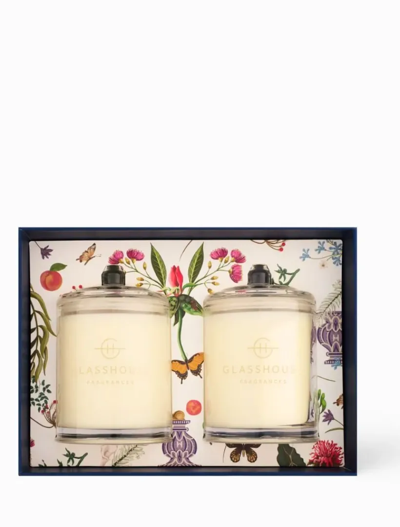 Glasshouse Fragrances*Glasshouse Fragrances Country Couture and Forever Florence Candle Duo