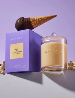 Scented Candles|Glasshouse Fragrances*Glasshouse Fragrances Movie Night Candle 380G