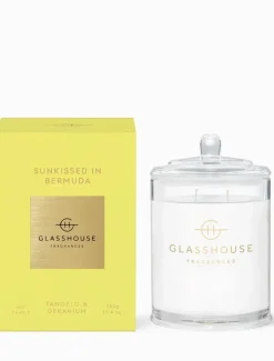 Scented Candles|Glasshouse Fragrances*Glasshouse Fragrances Sunkissed In Bermuda Candle 380g