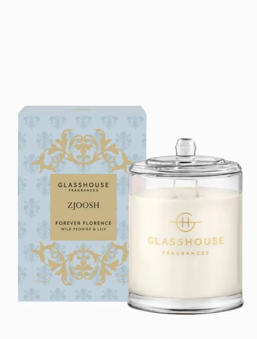 Scented Candles|Glasshouse Fragrances*Glasshouse Fragrances ZJOOSH Forever Florence Candle 380g