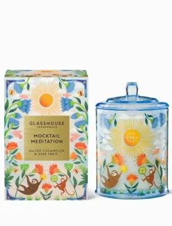 Scented Candles|Glasshouse Fragrances*Glasshouse Mocktail Meditation Candle 380G