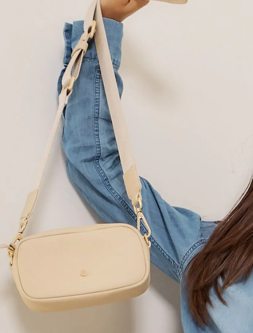 Cross Body Bags|Zjoosh Leather*Zjoosh Gloria Cross Body Bag Beige