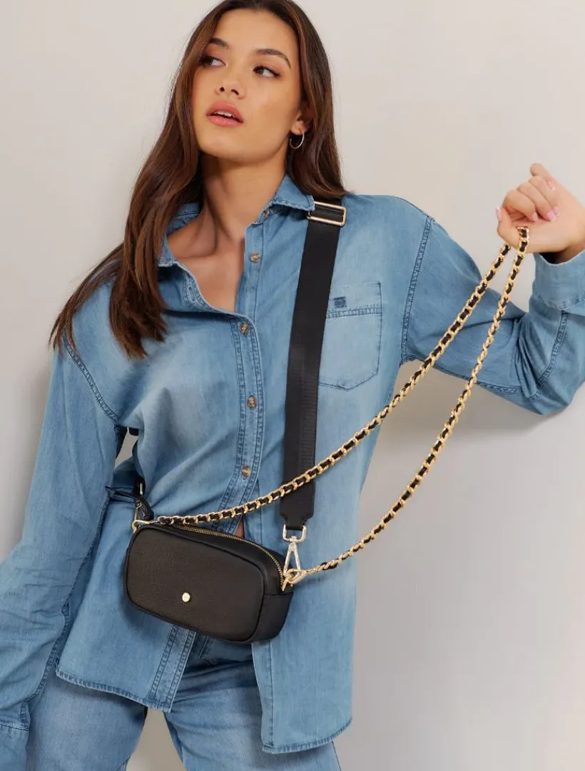 Cross Body Bags|Zjoosh Leather*Zjoosh Gloria Cross Body Bag Black