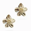 Earrings|Gold Jewellery*Zjoosh Gold Flower Studs