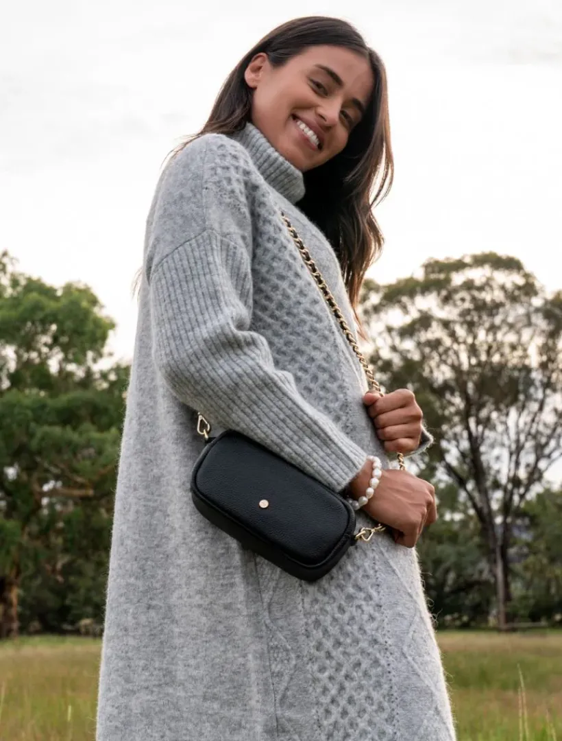 Dresses*Zjoosh Guernsey Knit Dress Grey