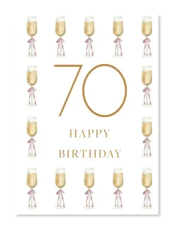 Stationery*Zjoosh Happy 70th Birthday Card