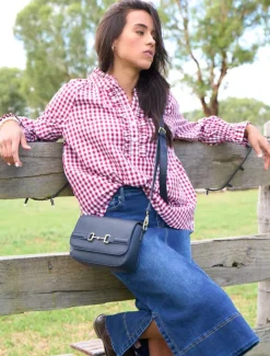 Shirts And Tops*Zjoosh Hartford Pop Over Shirt Red