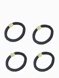 Hats & Hair Accessories*Zjoosh Harvey Hair Ties Set Black