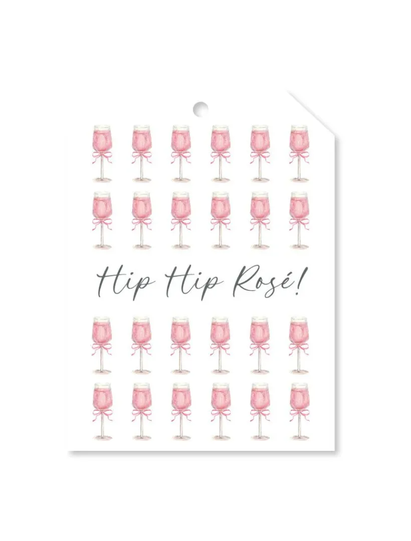 Stationery*Zjoosh Hip Hip Rose Tag