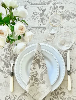Table Linen*Zjoosh Honfleur French Linen Napkin (Set of 4)