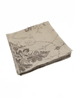 Table Linen*Zjoosh Honfleur French Linen Napkin (Set of 4)