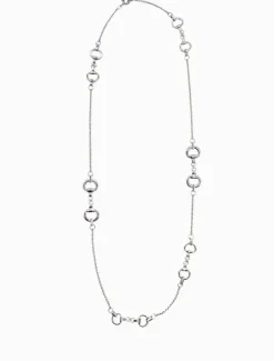 Necklaces|Silver Jewellery*Zjoosh Horsebit Necklace Long Silver